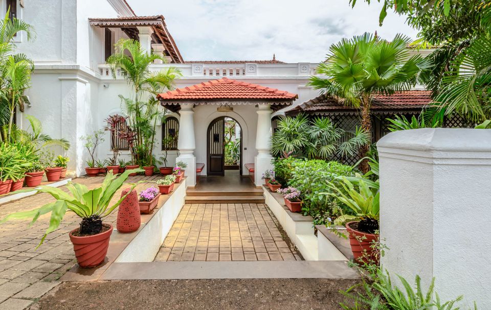 Entrance to  Villa No 1 Saipem Hills, Goa 