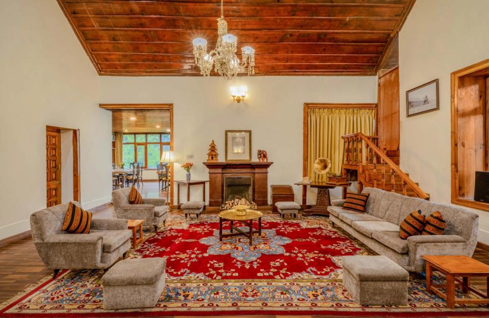 Luxe Living Space at Ramgarh Heritage Villa - amã Stays & Trails