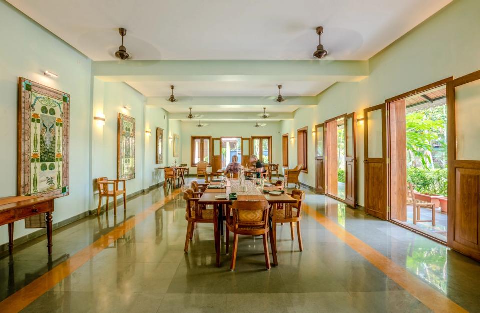 Spacious Dining Space at Pathiramanal Villa, amã Stays & Trails 