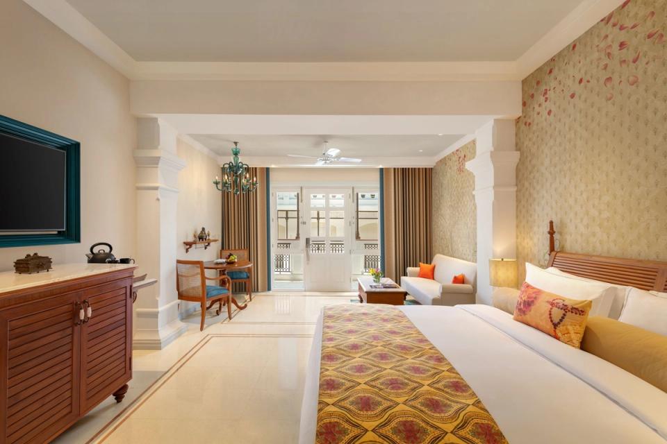 Deluxe King Room with Courtyard View - Pilibhit House, Haridwar