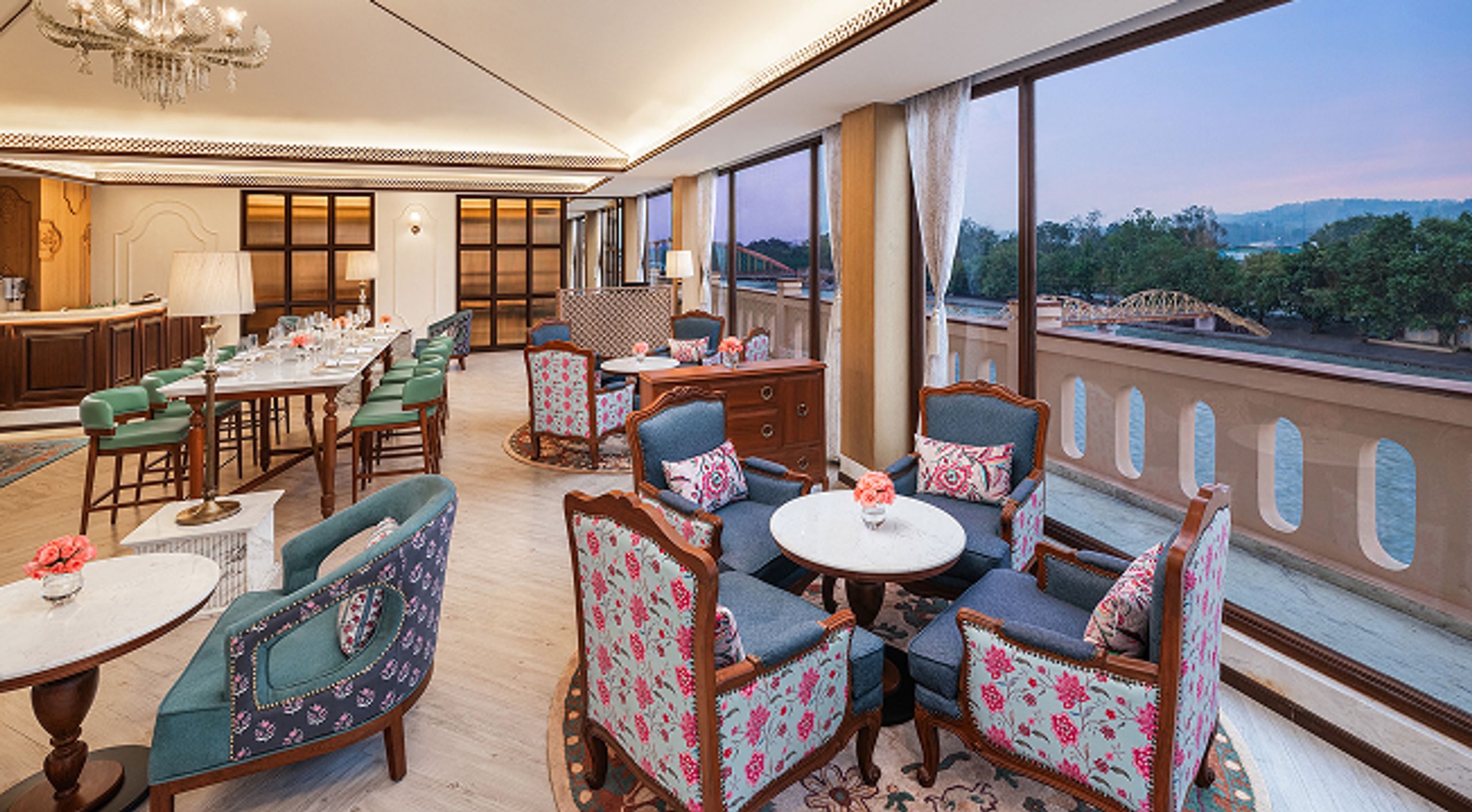 The Terrace - A Luxury Restaurant in Haridwar at Pilibhit House