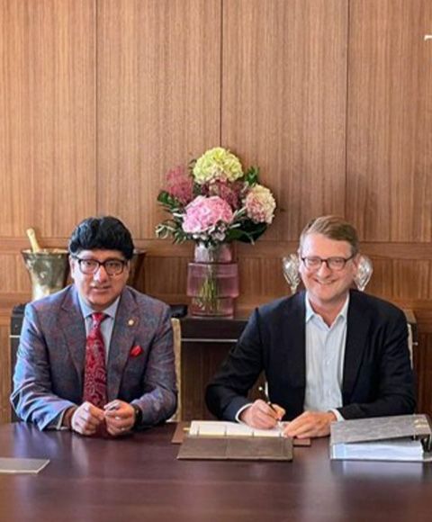 Taj stepped into continental Europe with the signing of a hotel in Frankfurt, Germany