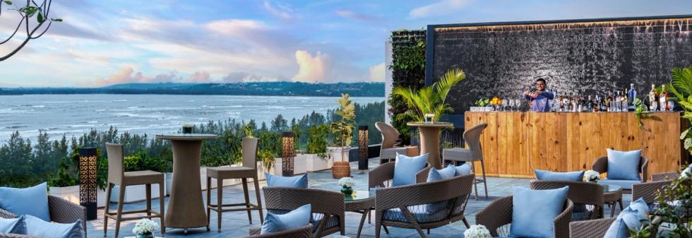 Open Air Lounge at Vivanta Goa, Miramar
