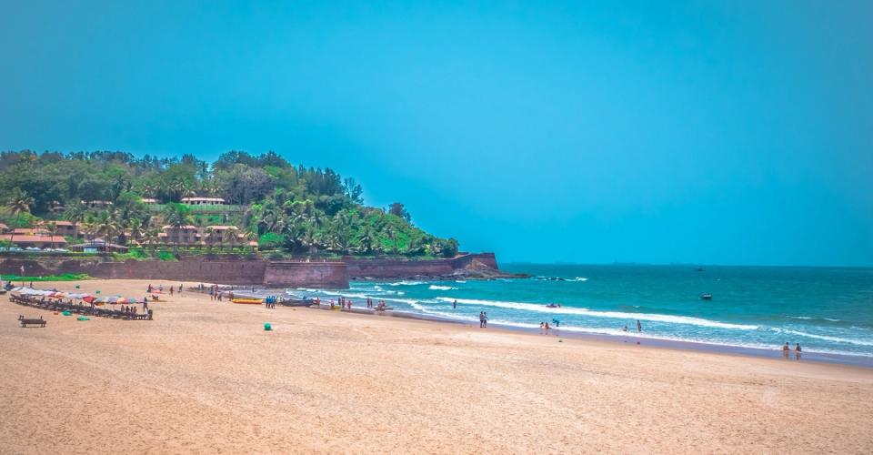 Places to visit near Ginger Goa Candolim - Condolim Beach With Aguanda Old Fort