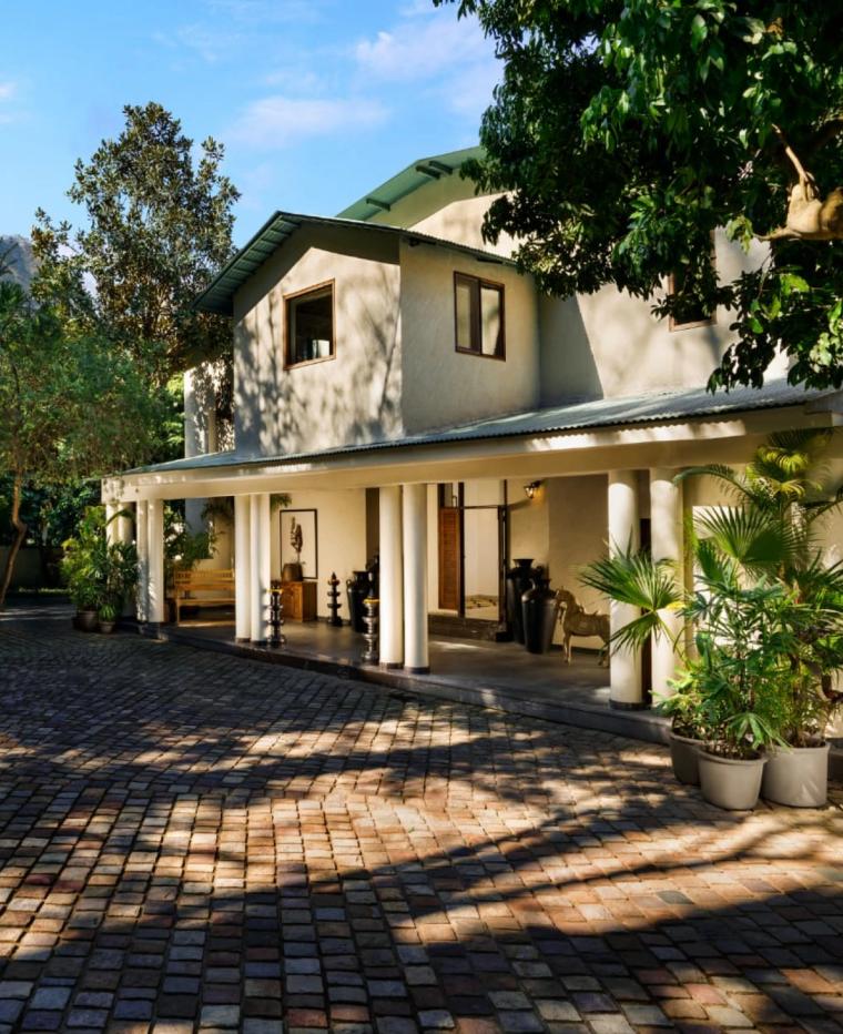 Outside view of Anand Kashi by the Ganges - IHCL SeleQtions Hotel
