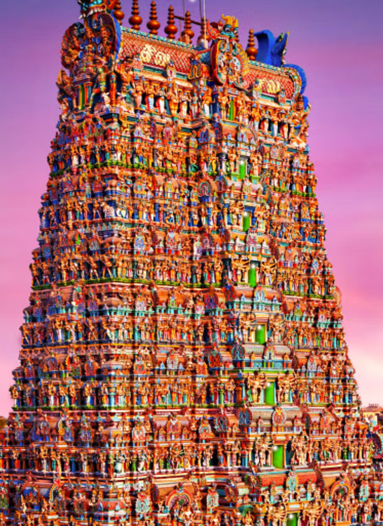 Meenakshi Temple in Madurai