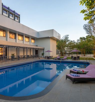 Luxury Swimming Pool at Vivanta Mangalore