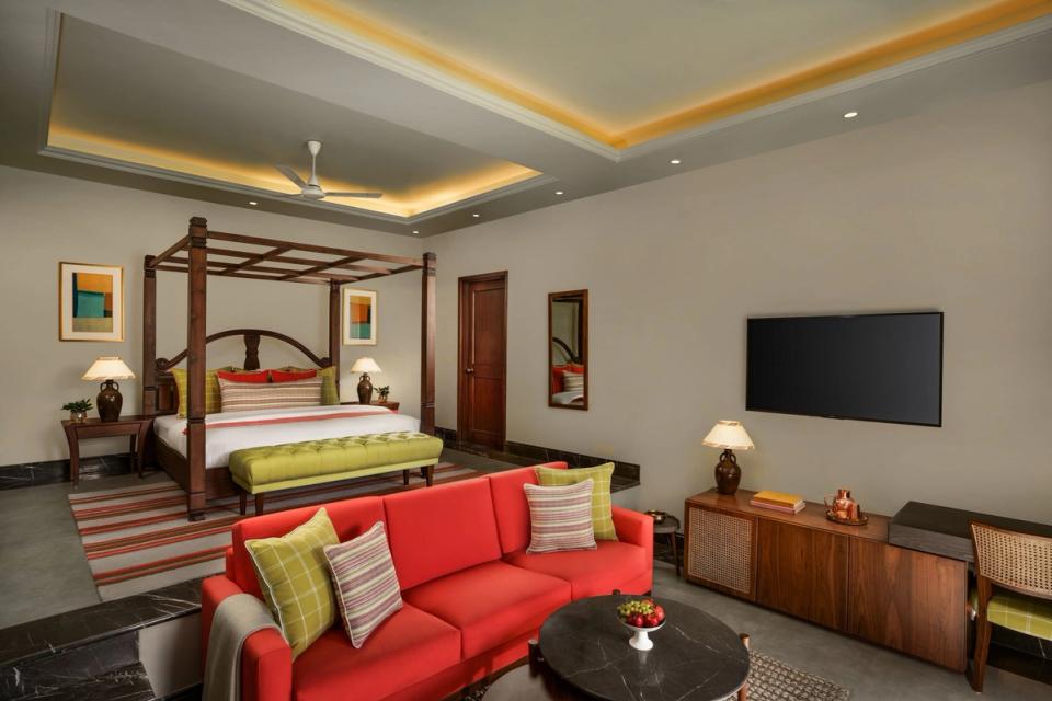 Deluxe room with Ganges View at SeleQtions Hotel