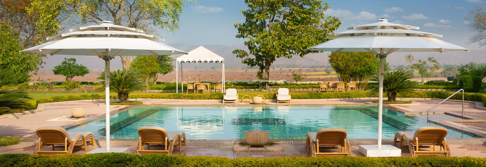 Outside View of Ramgarh Lodge - IHCL SeleQtions