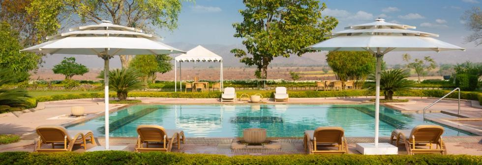 Outside View of Ramgarh Lodge - IHCL SeleQtions