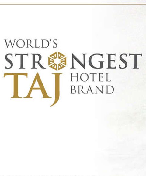 Taj was recognised as World's Strongest Hotel Brand for the first time by Brand Finance Hotels 50 Report