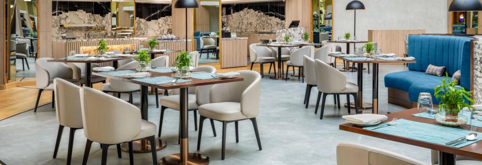 Mynt dining Area with international culinary experience – Vivanta Shillong