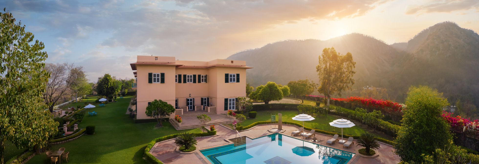 Swimming Pool At Ramgarh Lodge - by IHCL SeleQtions