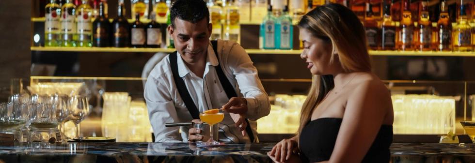 Enjoy Drink in Wink Bar - Vivanta Bhubaneswar