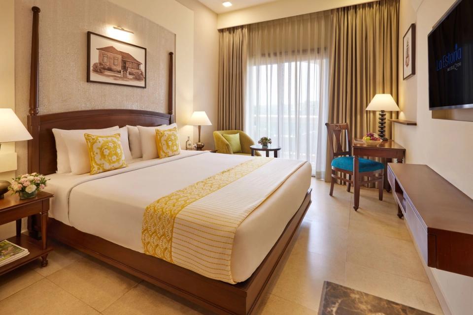 Superior Room King Bed with Balcony - Rooms & Suites at La Estoria, Goa