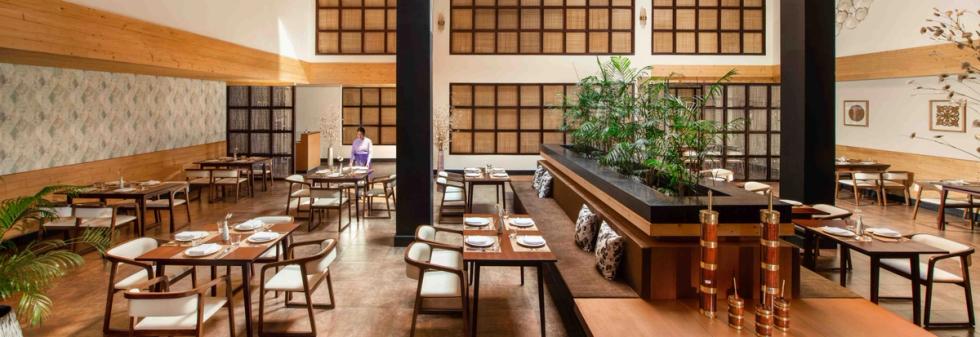 Mynt Restaurant Dining Area at Vivanta Sikkim