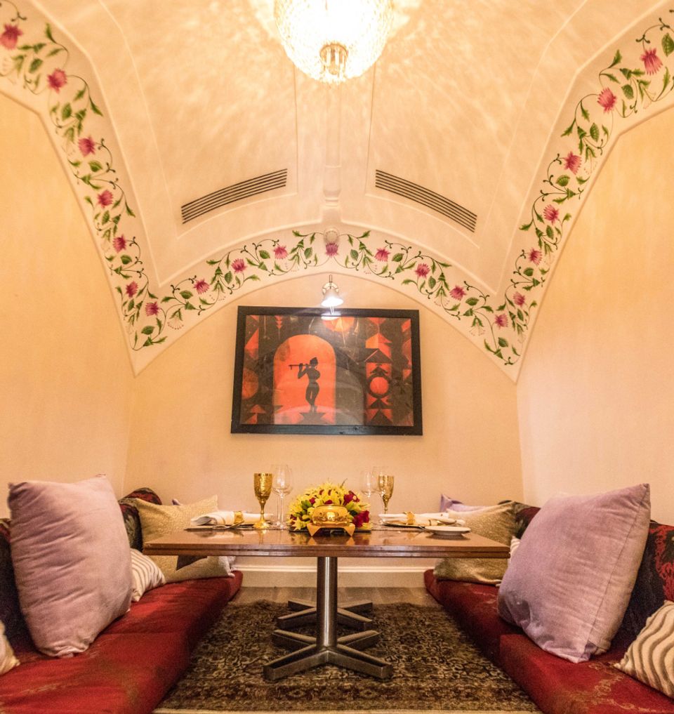 Bajot Private Dining at Jai Mahal Palace, Jaipur