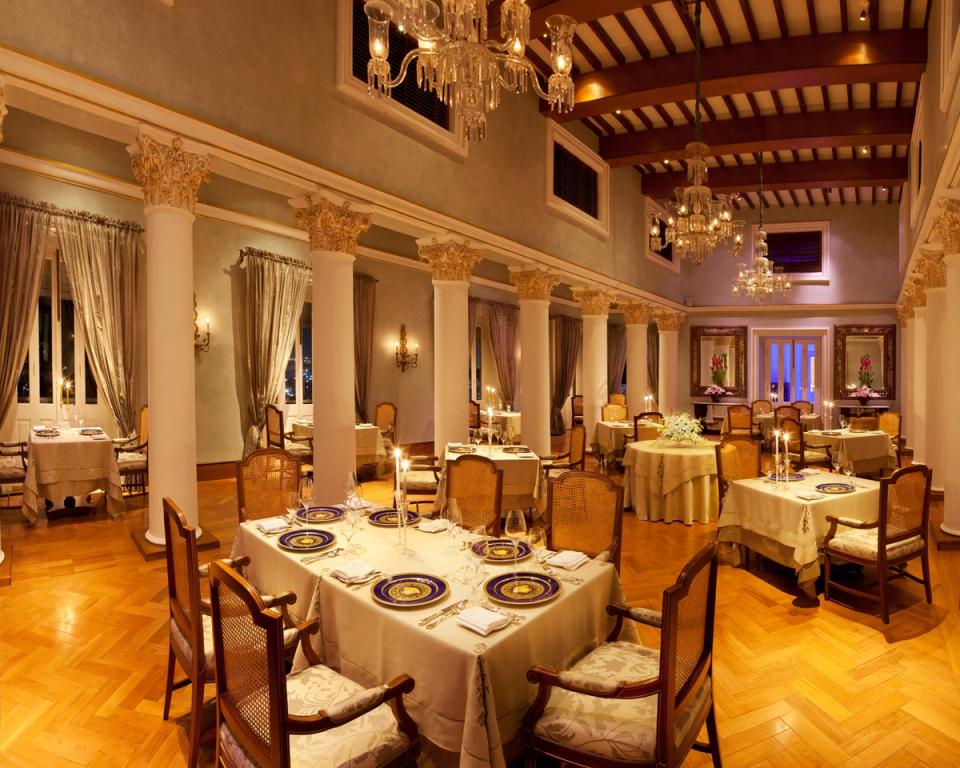 Celeste - Fine Dining at Taj Falaknuma Palace, Hyderabad