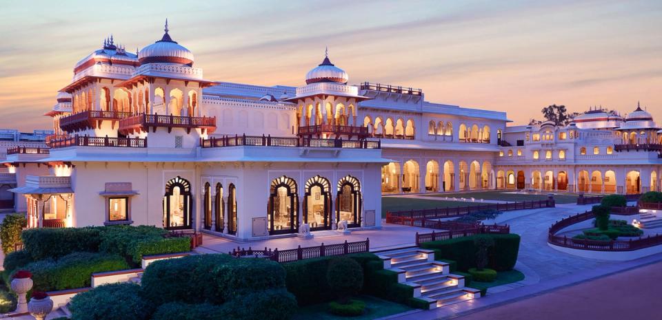Structure of Rambagh Palace, Jaipur - Banner Image