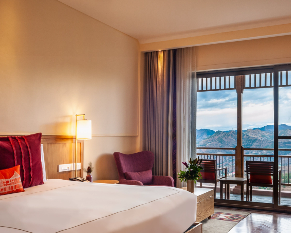 Premium Classic Room Valley - Luxury Rooms at Taj Theog, Shimla