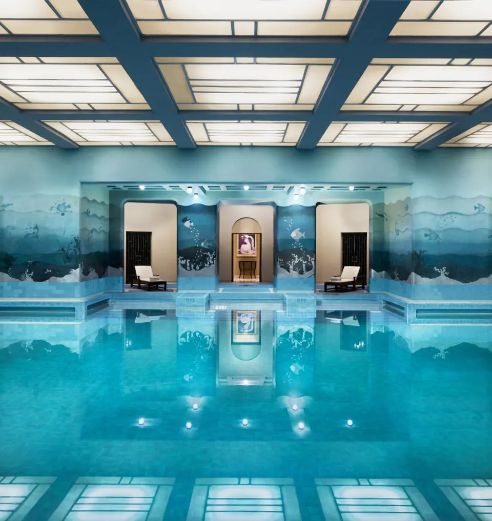 Subterranean Zodiac Pool - Umaid Bhawan Palace, Jodhpur