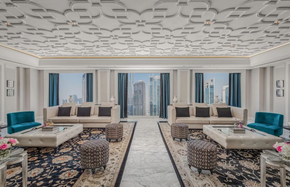 Stylish Interior of Taj Dubai