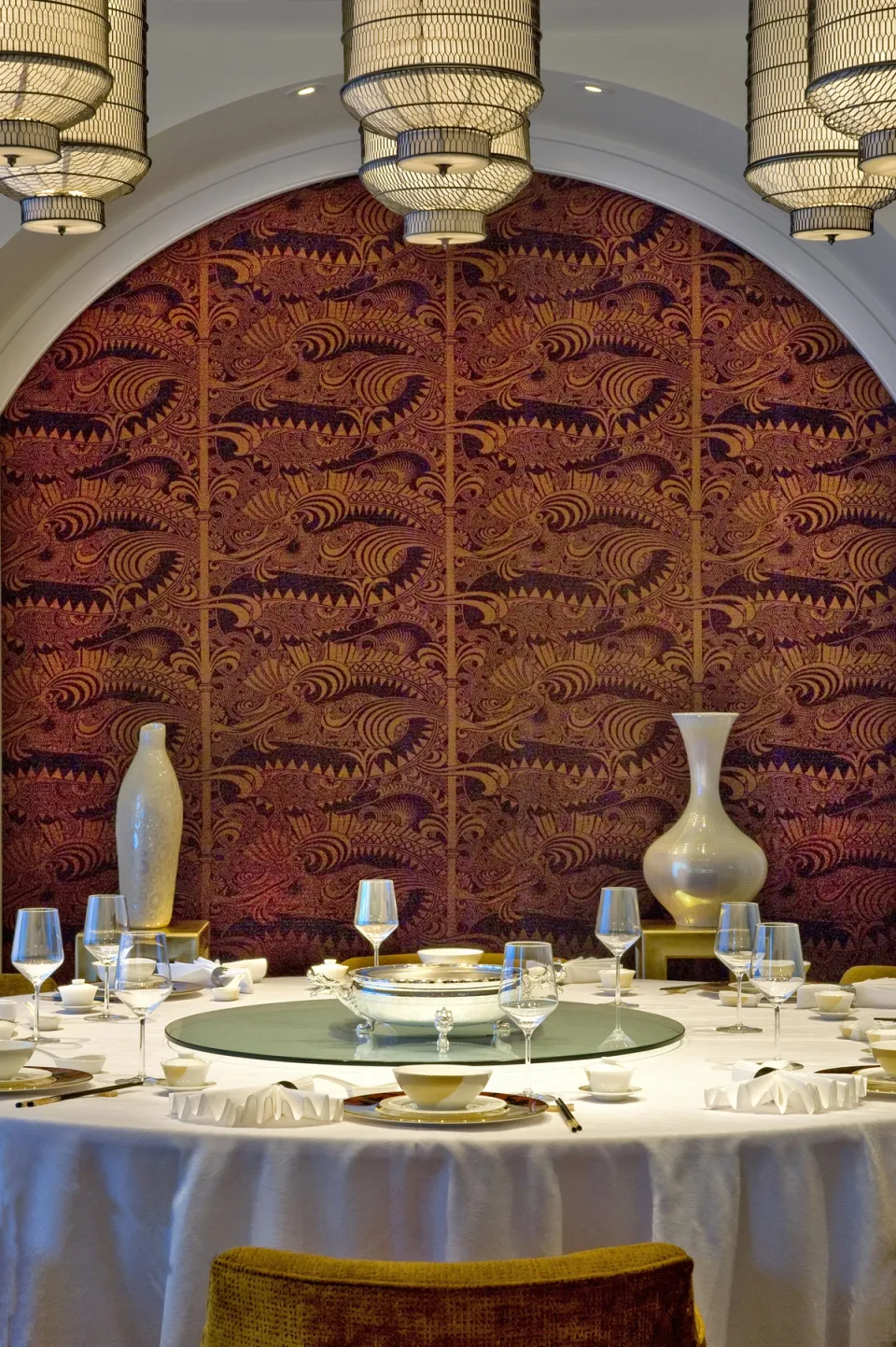 Dining Table at Taj Mahal Tower, Mumbai