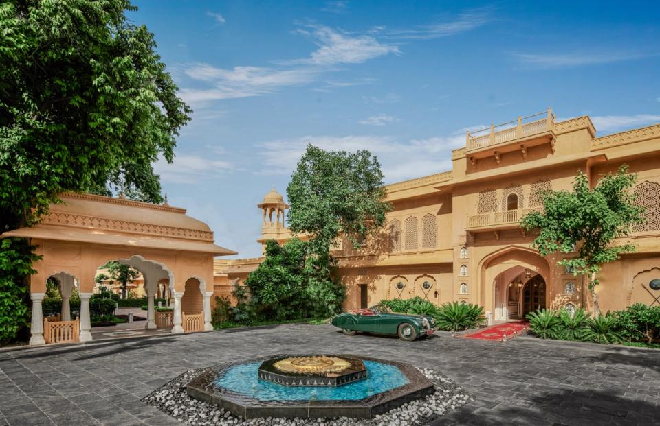 Luxury Interior of Sawai Man Mahal, Jaipur