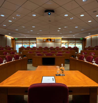 Classroom at Taj Lands End, Mumbai