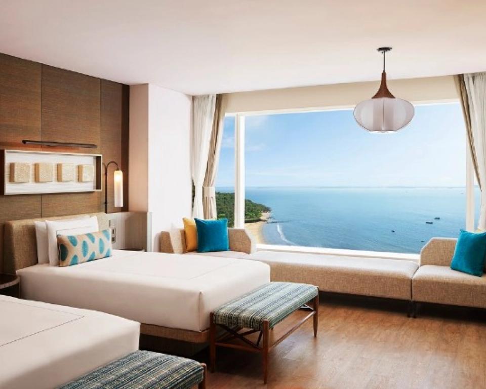 Deluxe Room Sea View Twin Bed - Taj Cidade de Goa, Horizon
