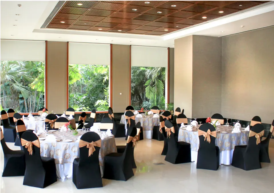 The Garden Room - Luxury Banquet Hall at Taj Krishna