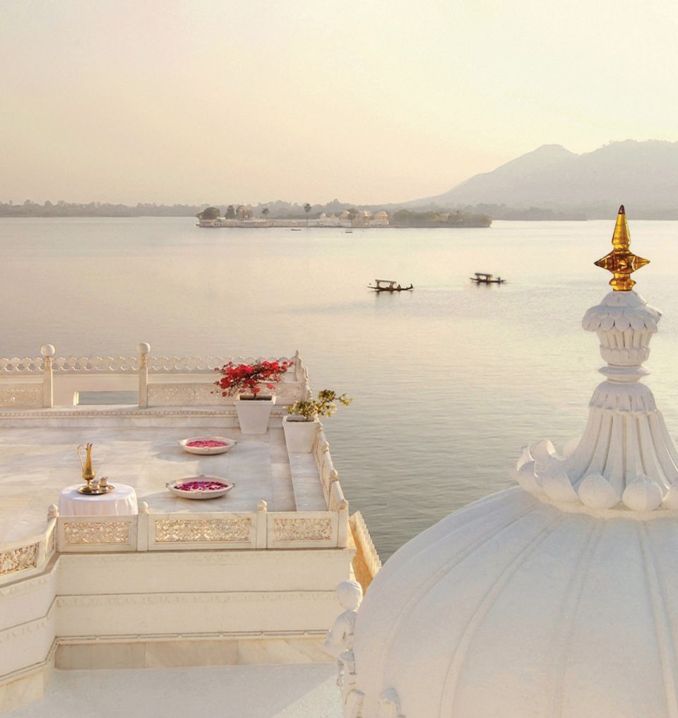 Marble Palace Floating on the Lake - Taj Lake Palace, Udaipur