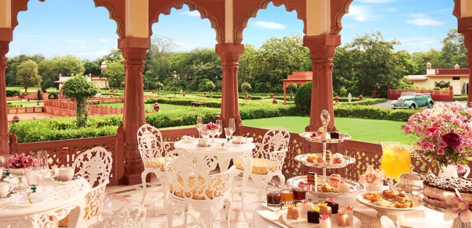 Alfresco Dining at Jai Mahal Palace, Jaipur - Banner Image