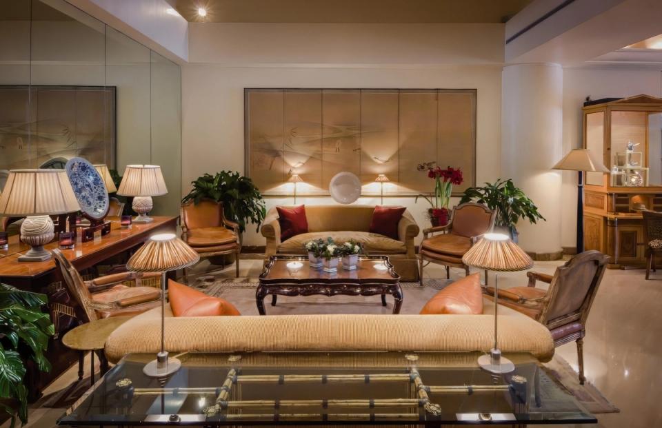 Living Area at Rooms & Suites - Taj Campton Place, San Francisco