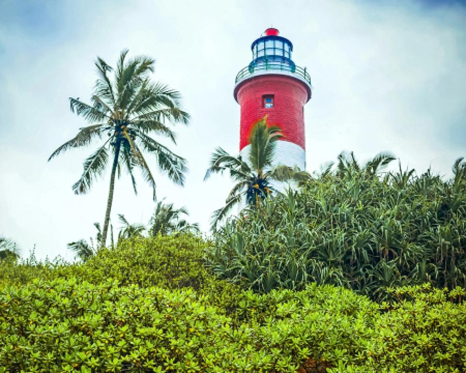  The Vizhinjam Lighthouse near Taj Green Cove, Kovalam