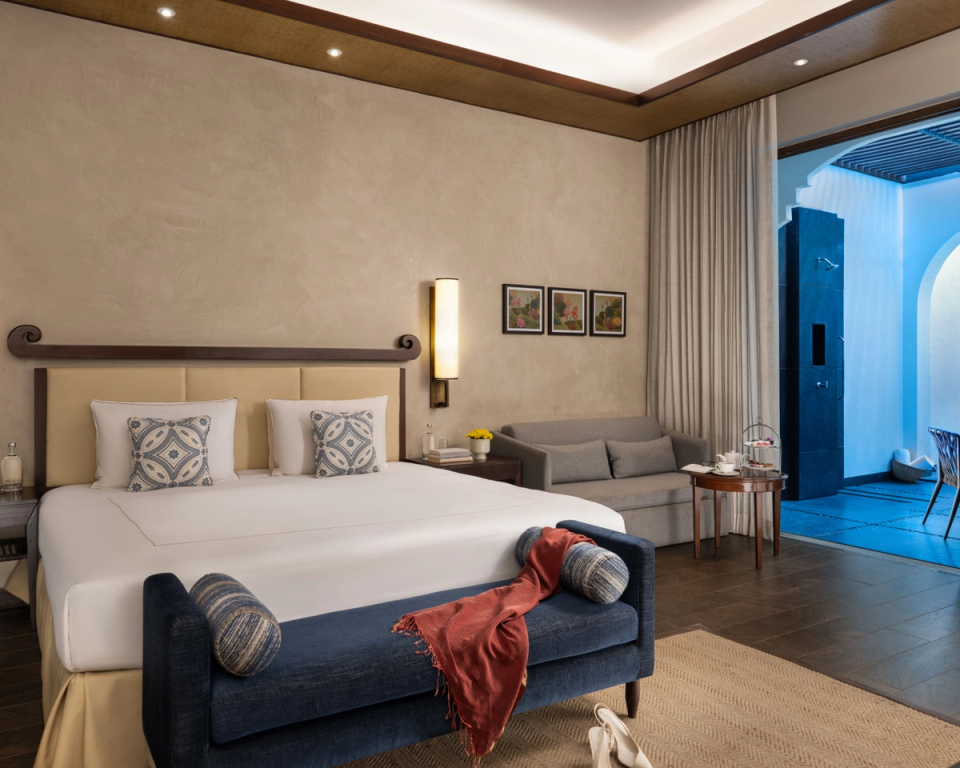 Deluxe Room King Bed - Luxury Rooms of Taj Bekal, Kerala