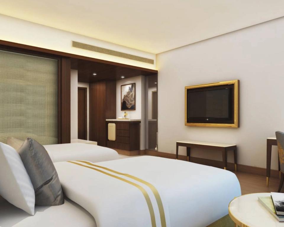 Deluxe Room With Twin Bed at Taj Gandhinagar Resort & Spa, Gujarat