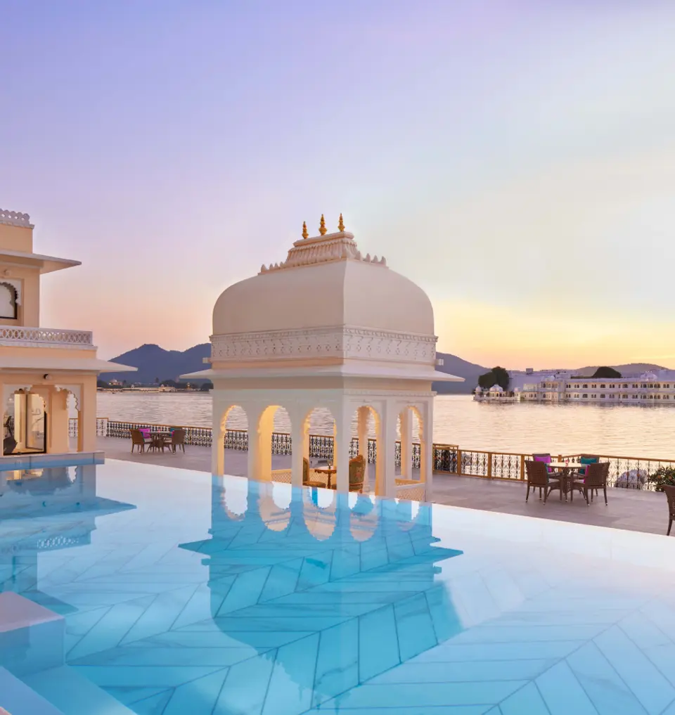 View of Lake Pichola - Taj Fateh Prakash Palace