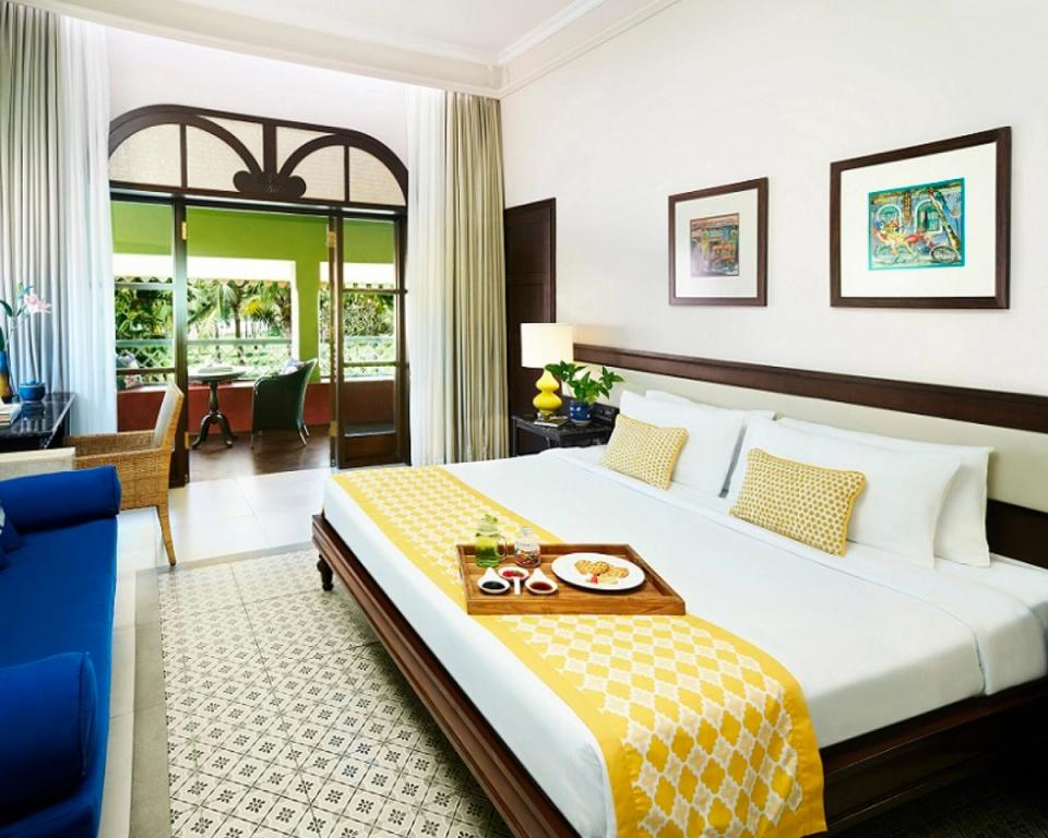 Superior Room with Garden View, King Bed & Balcony - Taj Holiday Village Resort & Spa, Goa
