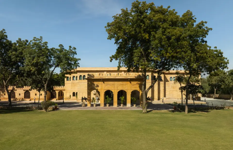 Exterior View of Taj Gorbandh Palace, Jaisalmer