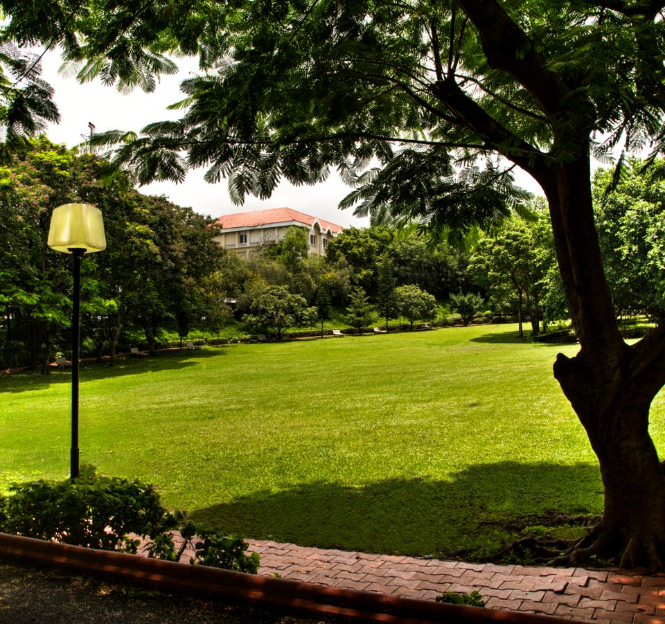 20 Acres of Lush Greenery - Landscaped Garden of Gatway Nashik Hotel