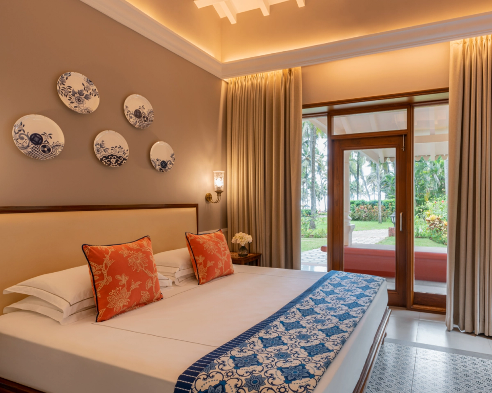 Luxury Room with Garden View, Sit-Out, and King Bed - Taj Holiday Village Resort & Spa, Goa