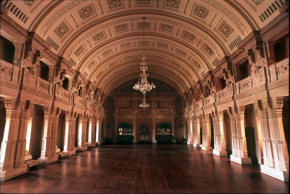 The Grand Lobby of Umaid Bhawan Palace, Jodhpur