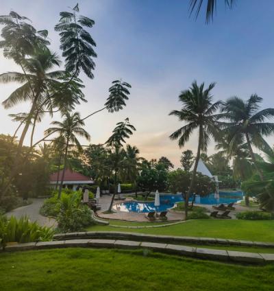 Beautiful Garden at Taj Fishermans Cove Resort & Spa