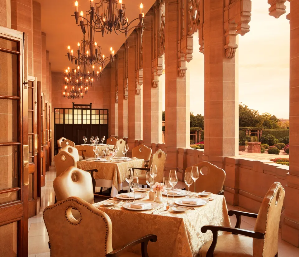 Experiencing opulent dining at Umaid Bhawan Palace, Jodhpur