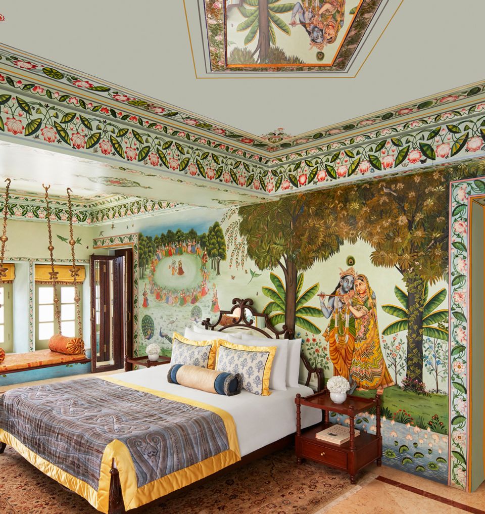 Art and Craftwork Rooms - Taj Lake Palace, Udaipur