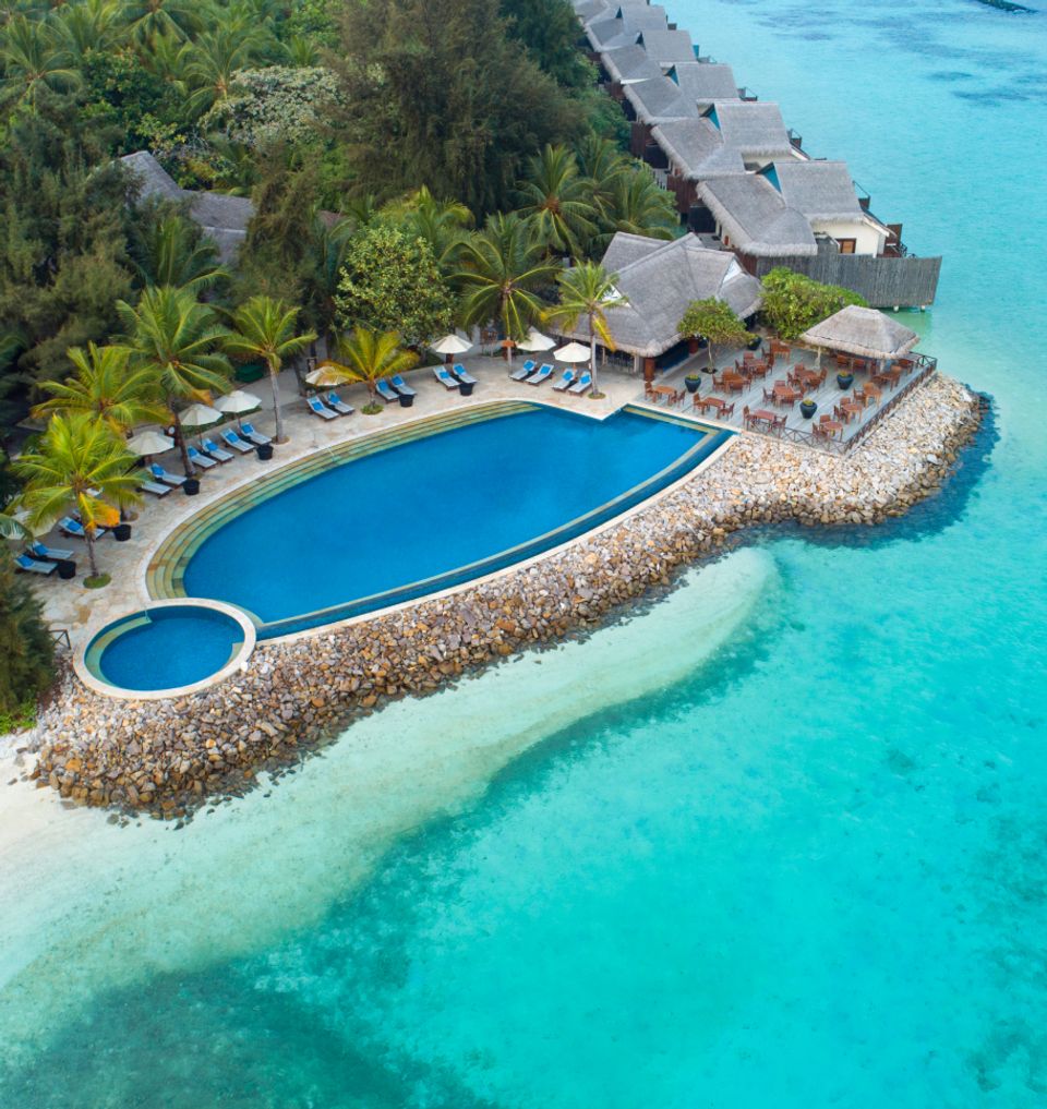 Private 5-Star Resort In The Maldives On Private Island With Its Own House Reef - Taj Coral Reef, Maldives