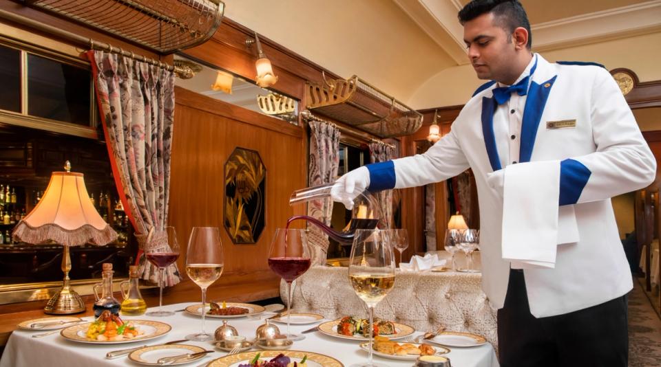 Opulent dining experience at Orient Express - Taj Palace, New Delhi