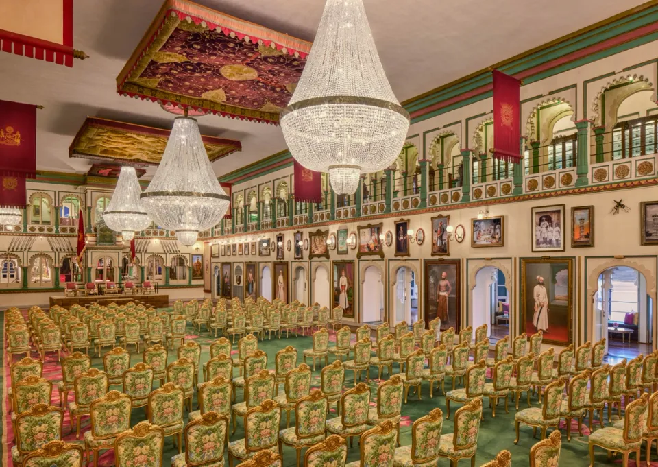 Darbar Hall - Taj Fateh Prakash Palace