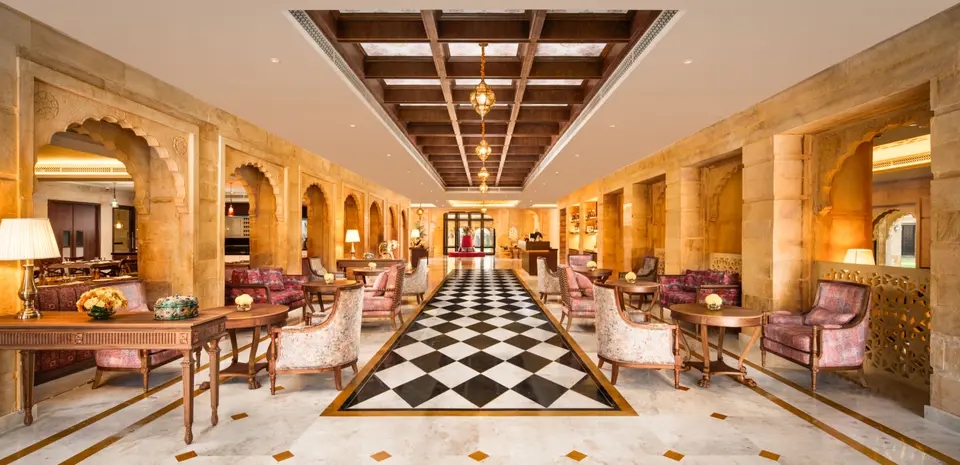 Interior View of Taj Gorbandh Palace, Jaisalmer